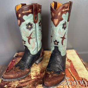 Old Gingo Boots- Golin Drita Bluebird.